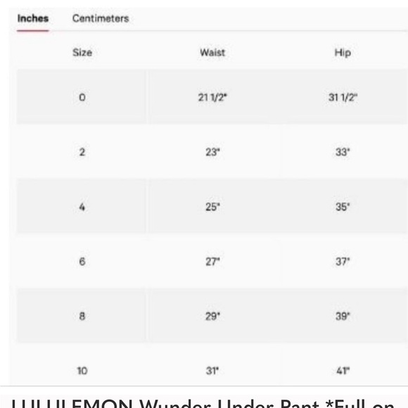 Sz4/6 Lululemon Wunder Under Roll Down Pant in Mystic Jungle VGUC - Picture 9 of 12